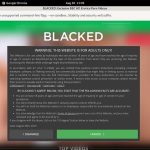 Blacked Payment Page