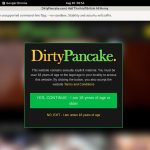 Dirty Pancake Sale Dirty Pancake Sale