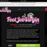 Hd Foot Job Virgin