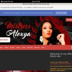 MistressAlexya Discount Paypal
