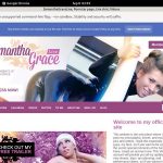 SamanthaGraceLive Checkout Form