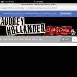 Theaudreyhollander.com Logon