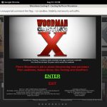 Woodman Casting X Sign Up Page